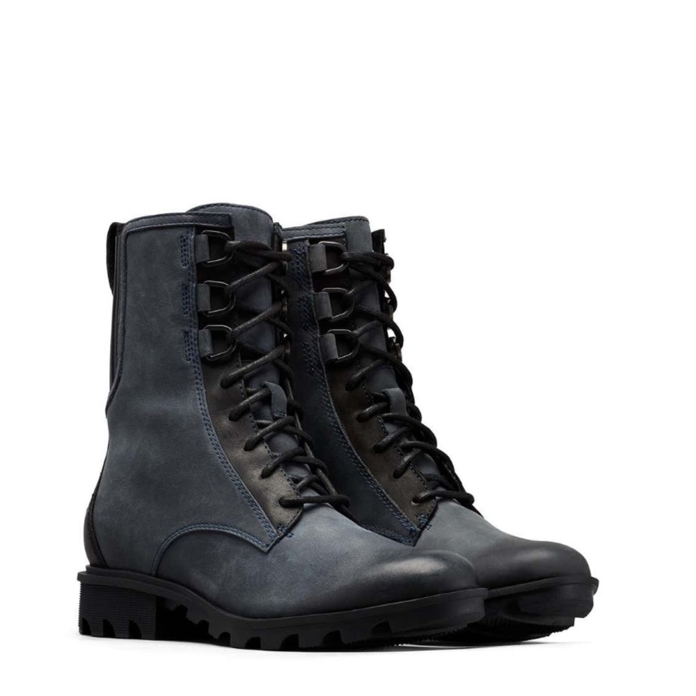 NEW • Sorel • Phoenix Combat Boots Navy fit like 9.5